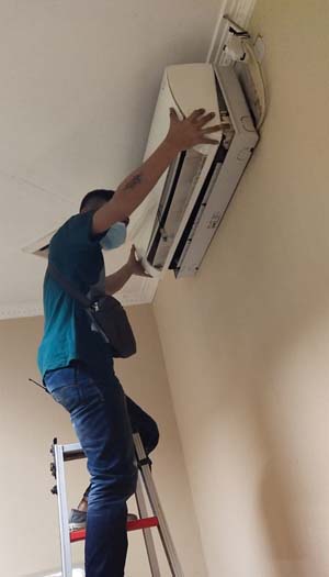 Layanan cuci AC Jabodetabek
